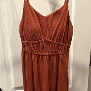 Soma Maxi Dress with built in bra, removable cups size small